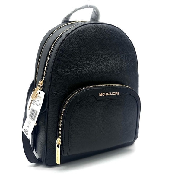 Michael Kors Medium Jaycee Backpack Black - Picture 4 of 13